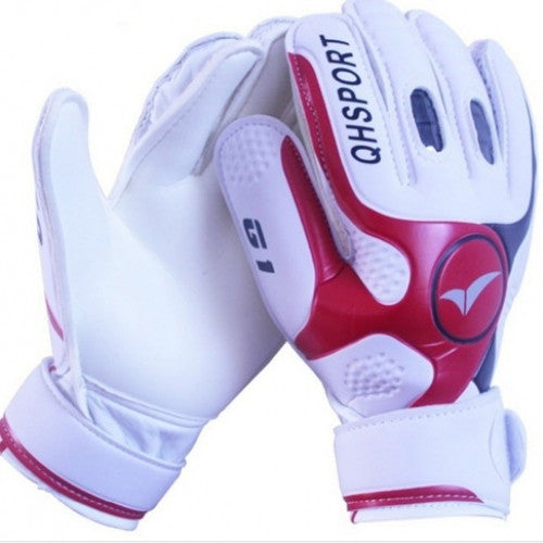 Keeper finger dual protection goalie gloves size 9 - soccer goalkeeper gloves 4mm thick