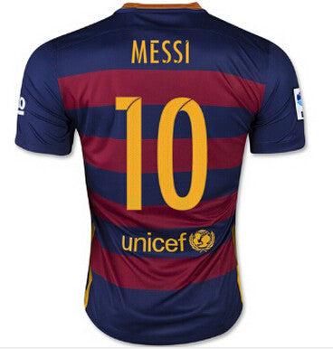 Fc Barcelona shirt MESSI 2016 Adult football shirts